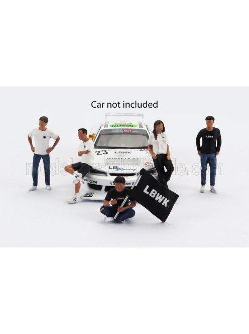 TrueScale - ACCESSORIES SET 5X TEAM LIBERY WALK FIGURES VARIOUS