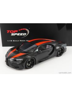   Truescale - Bugatti Chiron Super Sport 300+ 1600Cv 2022 - World Speed Record 304.773 Mph - 490.484 Km/H Black Red