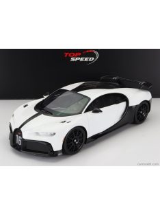 Truescale - Bugatti Chiron N 16 Pur Sport 2018 White Black