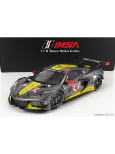   Truescale - Chevrolet C8.R 5.5L V8 Team Corvette Racing N 4 Imsa 24H Daytona 2022 T.Milner - M.Sorensen - N.Tandy Grey Yellow