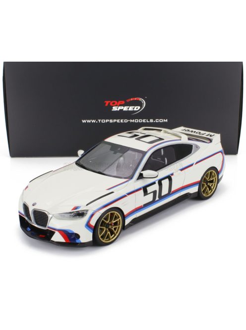 TrueScale - BMW 3.0 CSL COUPE TEAM BMW MOTORSPORT N 50 JAHRE M POWER 2022 WHITE
