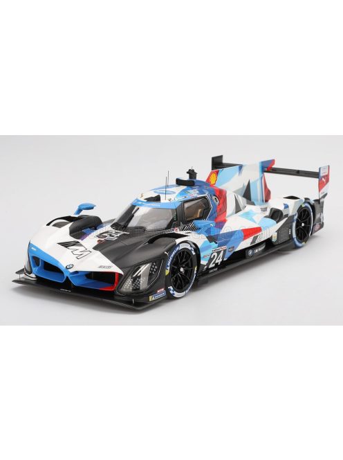 TrueScale - BMW M HYBRID LMDH P66-3 4.0L TURBO V8 TEAM BMW RLL N 24 24h DAYTONA 2024 JESSE KROHN - PHILIPP ENG - AUGUSTO FARFUS - DRIES VANTHOOR WHITE BLUE BLACK
