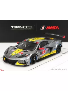   Truescale - Chevrolet C8.R 6.2L V8 Team Corvette Racing N 4 2Nd Gtlm Class 24H Daytona 2021 T.Milner - A.Sims - N.Tandy Yellow Grey