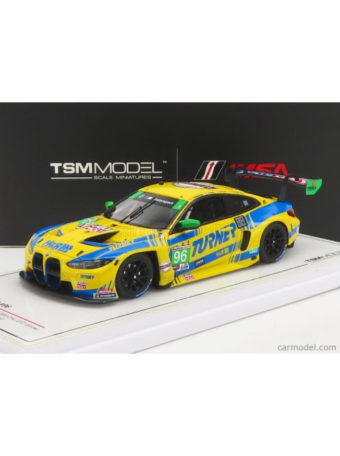 Truescale - Bmw 4-Series M4 Gt3 Team Turner Motorsport N 96 Winner Imsa Mid-Ohio Gtd 2022 Yellow