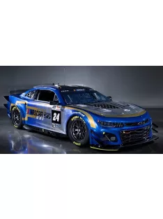   TrueScale - CHEVROLET CAMARO ZL1 5.9L V8 TEAM HENDRICK MOTOTRSPORTS N 24 24h LE MANS 2023 JENSON BUTTON - JIMMIE JOHNSON - MIKE ROCKENFELLER BLUE SILVER GOLD