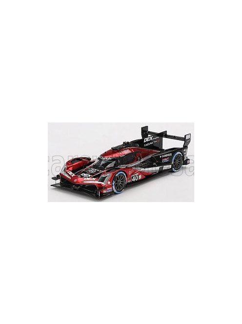 TrueScale - ACURA ARX-06 GTP 2.4L TWIN TURBO V6 TEAM WAYNE TAYLOR RACING ANDRETTI N 40 3rd IMSA 24h DAYTONA 2024 JENSON BUTTON - LOUIS DELETRAZ - COLTON HERTA - JORDAN TAYLOR RED MET BLACK