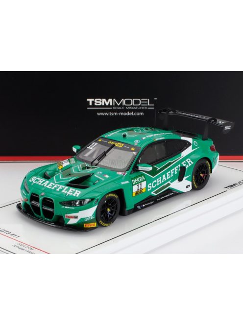 TrueScale - BMW 4-SERIES M4 GT3 TEAM SCHUBERT MOTORSPORT N 11 DTM SEASON 2024 MARCO WITTMANN GREEN