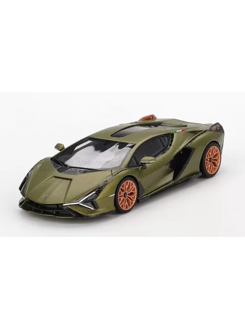 TrueScale - LAMBORGHINI SIAN FPK 37 HYBRID N 63 2020 GEA MATT GREEN