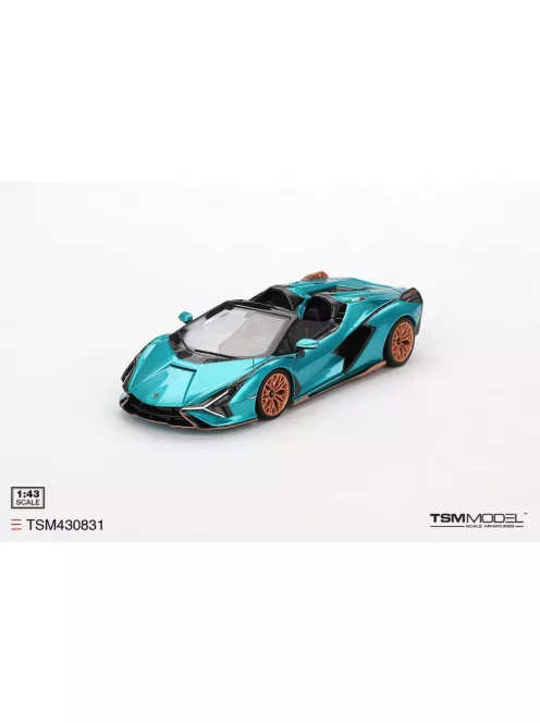 TrueScale - Lamborghini Sian Roadster Blu Uranus 2019