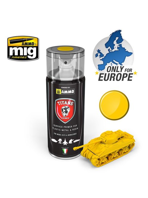 AMMO - Titans Hobby Imperial Yellow Matt Primer
