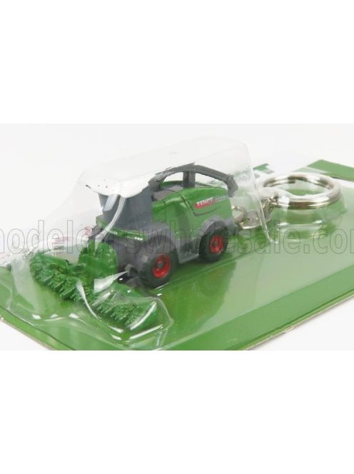 Universal Hobbies - FENDT PORTACHIAVI - KEYRING KATANA 65 MIETITREBBIA GOMMATA 2010 GREEN GREY