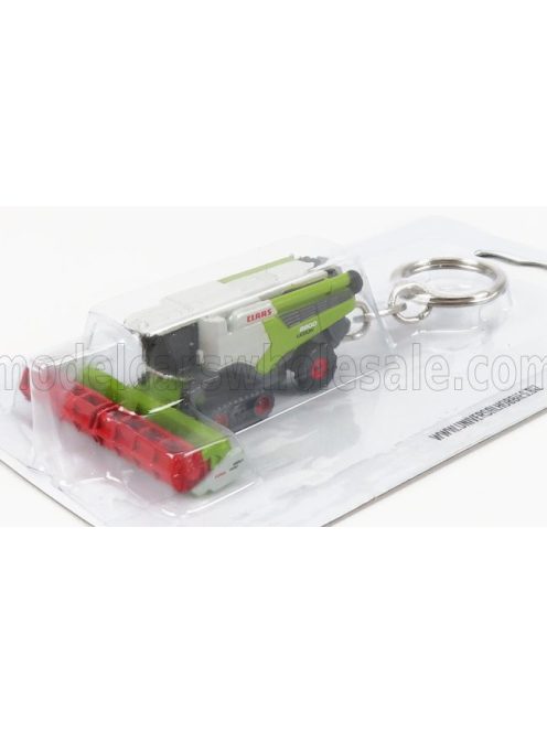 Universal Hobbies - CLAAS PORTACHIAVI - LEXION 8900 MIETITREBBIA CINGOLATA - HARVESTER 2020 WHITE GREEN
