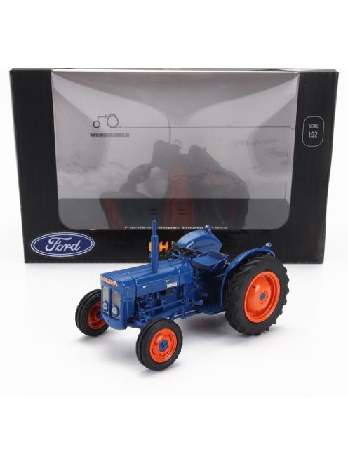 Universal Hobbies - FORDSON SUPER DEXTA TRACTOR 1962 BLUE ORANGE