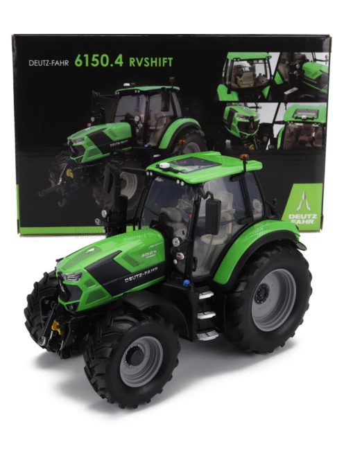 Universal Hobbies - DEUTZ-FAHR 6150.4 RVSCHIFT TRACTOR 2018 GREEN BLACK