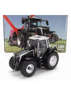   Universal Hobbies - MASSEY FERGUSON MF6S.180 TRACTOR BLACK EDITION 2022 SILVER BLACK