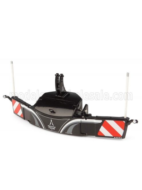 Universal Hobbies - ACCESSORIES TRACTOR BUMPER FOR DEUTZ-FAHR - SAFETY WEIGHT 800kg. BLACK