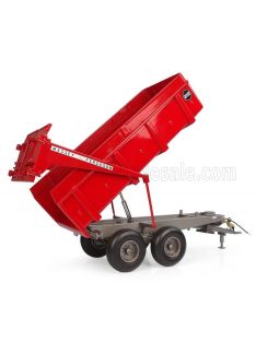   Universal Hobbies - MASSEY FERGUSON TRAILER MF 212 GENERATION 1 TANDEM TIPPING RED