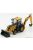 Universal Hobbies - Komatsu Wb93R-8 Ruspa Escavatore Gommata Tractor - Scraper - Excavator Yellow