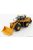 Universal Hobbies - Komatsu Wa600 Ruspa Gommata - Scraper Tractor Yellow Black