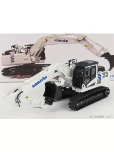   Universal Hobbies - Komatsu Pc210Lc Escavatore Cingolato - Tractor Excavator White Black