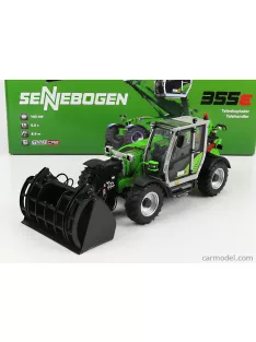   Universal Hobbies - Sennebogen 355E Telescopic Tractor - Elevatore Light Green