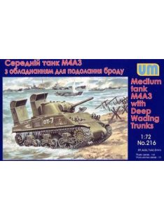 Unimodels - Tank M4A3 with Deep Wading Trunks