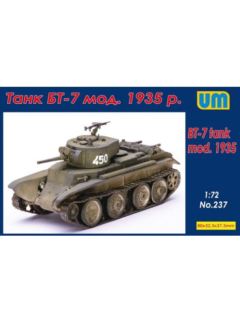 Unimodell - BT-7 tank mod.1935