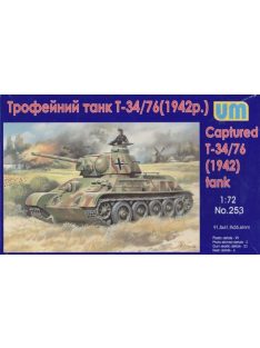 Unimodels - T-34-76 WW2 captured tank, 1942