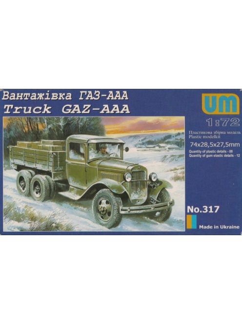 Unimodels - Truck GAZ-AAA