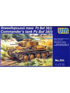 Unimodels - Pz Bef 38 (t) Commanders Tank