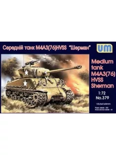 Unimodels - Medium tank M4A3(76)W HVSS