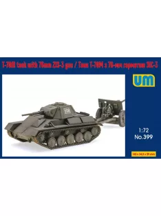 Unimodels - T-70M tank with 76mm ZIS-3 gun