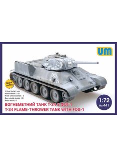 Unimodels - T-34 flame-throwing tank with FOG-1