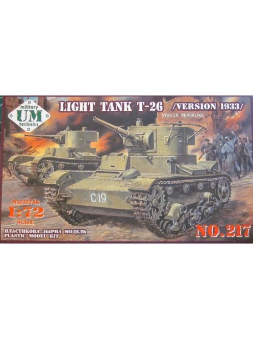 Unimodels - T-26 Light Tank 1933