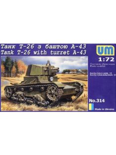 Unimodels - Tank T-26 with Tower A-43