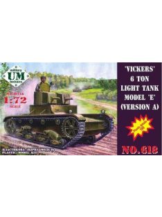 Unimodels - Vickers 6 ton light tank model E, ver.A