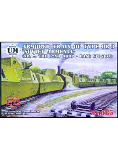   Unimodell - Armored train of type OB-3Soviet Armenia(No.2,62th ODBP,base version)