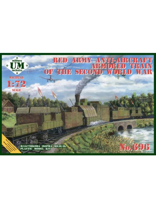 Unimodell - Red army anty-aircraft armored train of the second WWII