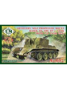   Unimodell - Artillery self-propeled mount based on the BT-7 tank (with L-11 tank gun)