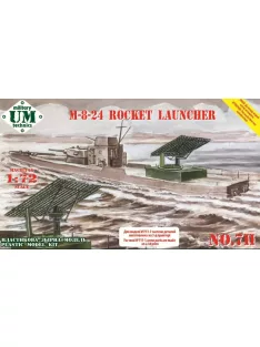Unimodels - M-8-24 Rocket launcher with printed parts