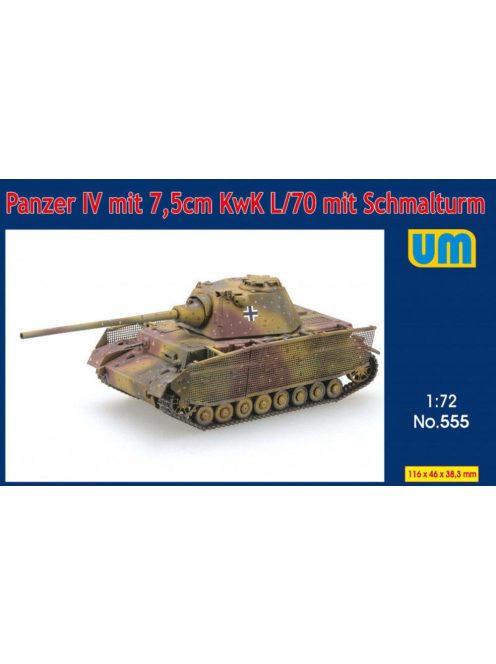 Unimodell - Panzer IV mit 7.5cm KwK L/70 mit Schmalturm