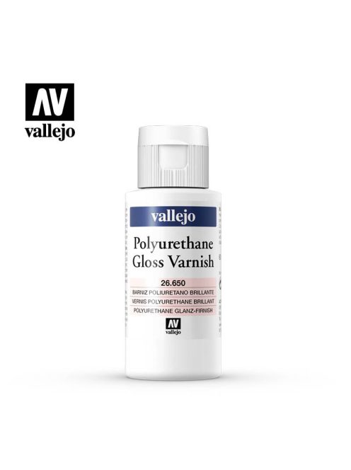 Vallejo - Auxiliary - Polyurethane Gloss Varnish 60 ml