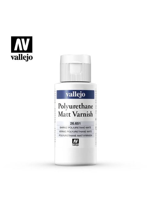 Vallejo - Auxiliary - Polyurethane Matt Varnish 60 ml