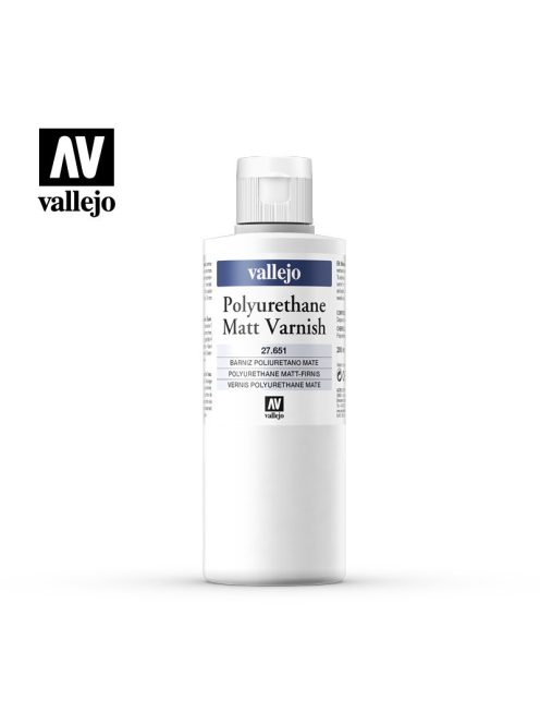 Vallejo - Polyurethane Varnish - Matt Varnish 200 ml.