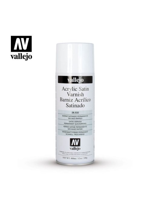 Vallejo - Aerosol Varnish - Satin