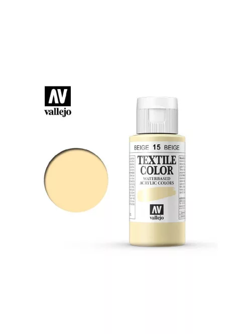 Vallejo - Vallejo Textile Color 40015 Beige (60ml)