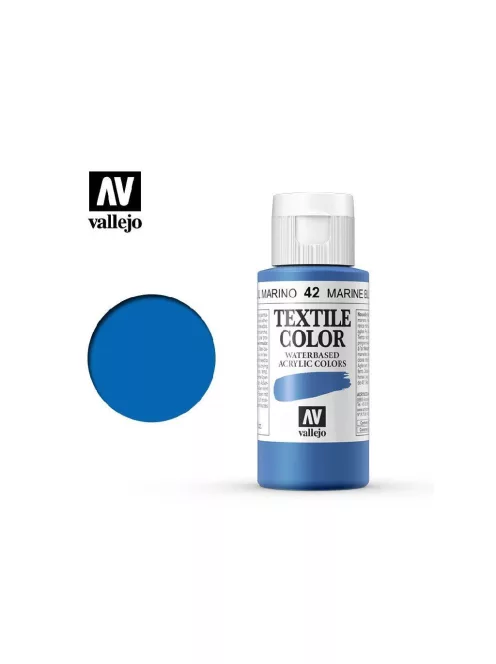 Vallejo - Vallejo Textile Color 40042 Marine Blue (60ml)