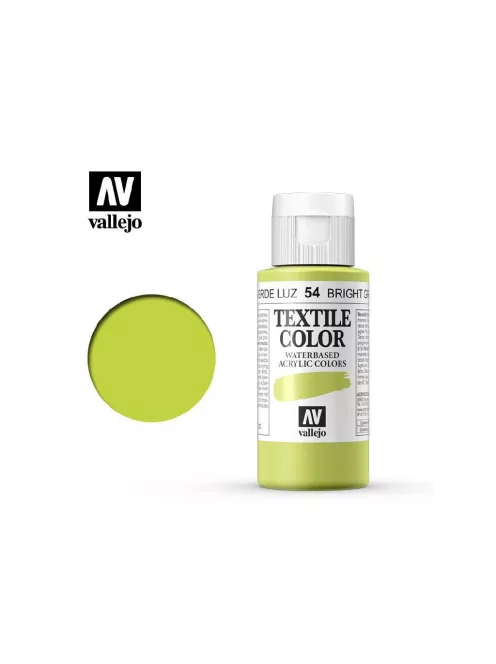 Vallejo - Vallejo Textile Color 40054 Bright Green (60ml)