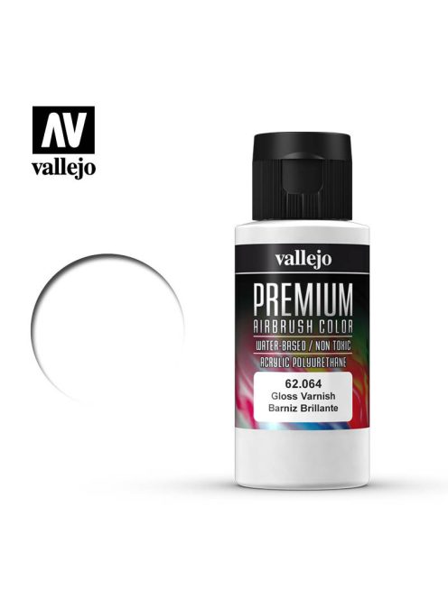 Vallejo - Auxiliary - Premium Gloss Varnish 60 ml