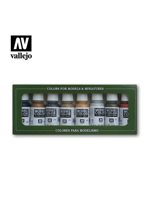 Vallejo - Model Color - Metallic Colors Paint set